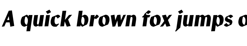 Preview of Manofa Condensed Medium Italic font