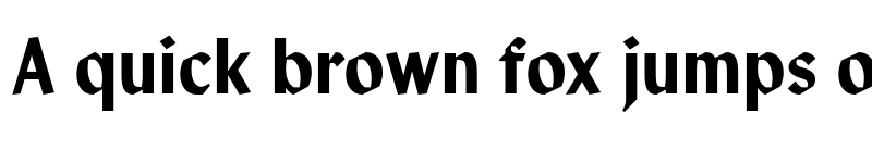 Preview of Manofa Condensed font