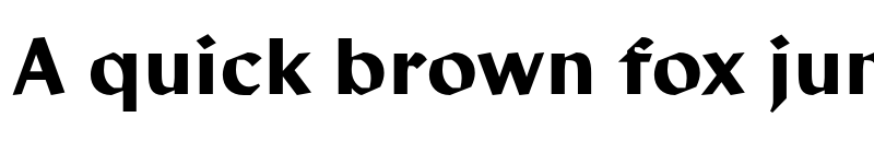 Preview of Manofa Medium font