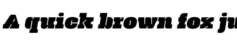 Preview of Manometer Oblique font