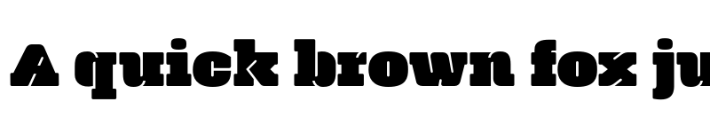 Preview of Manometer Regular font