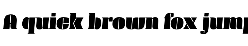 Preview of Manometer Serif High Oblique font