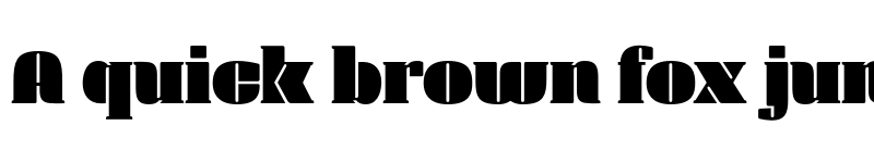 Preview of Manometer Serif High font