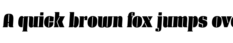 Preview of Manometer Serif Normal Oblique font