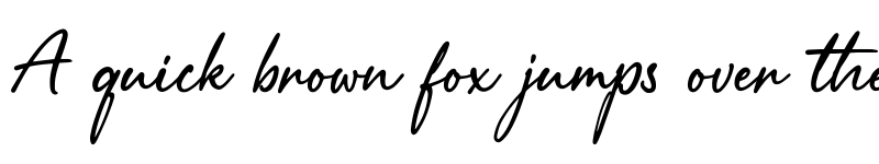 Preview of Manta Style Script DEMO Regular font