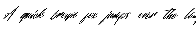 Preview of Mantrum Italic font