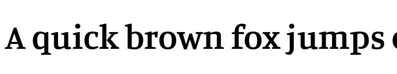 Preview of Manuale SemiBold font