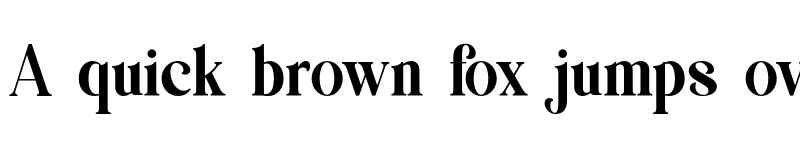 Preview of MANWARDS Regular font