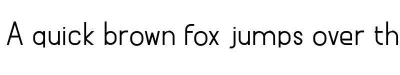 Preview of Maode Regular font