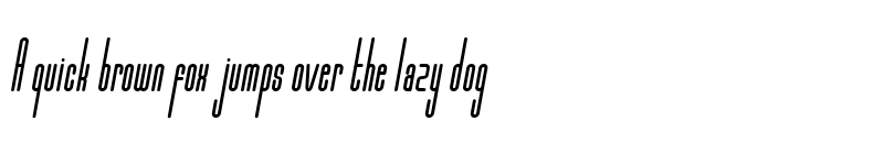 Preview of Marbellya Bold Condensed Italic font