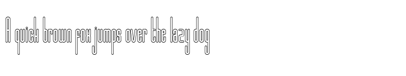 Preview of Marbellya Bold Condensed Outline font