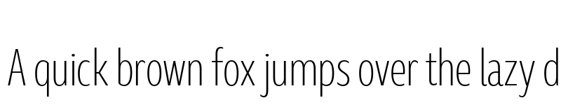 Preview of Marble Display Condensed ExtraLight font