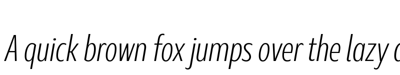 Preview of Marble Display Condensed Light Italic font