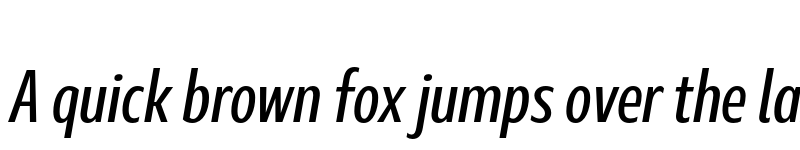 Preview of Marble Display Condensed Medium Italic font