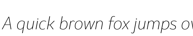 Preview of Marble Display Wide ExtraLight Italic font