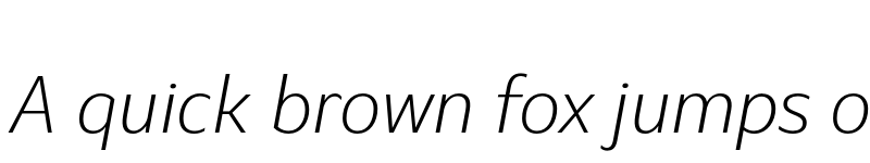 Preview of Marble Display Wide Light Italic font