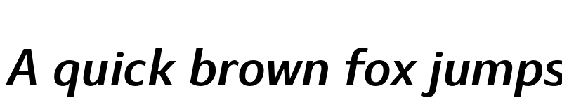 Preview of Marble Display Wide SemiBold Italic font