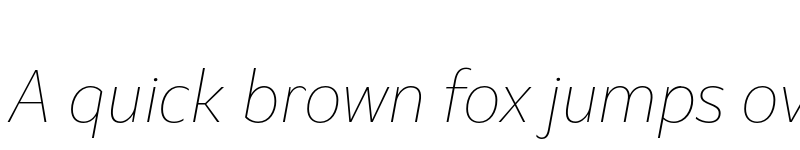 Preview of Marble Display Wide Thin Italic font