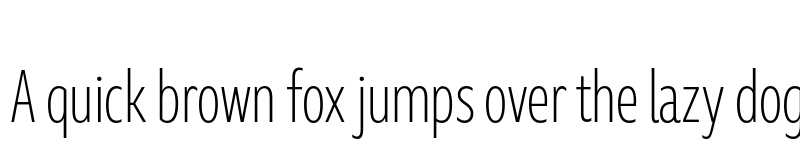 Preview of Marble Text Condensed ExtraLight font