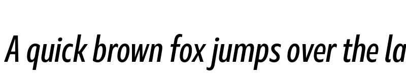 Preview of Marble Text Condensed Medium Italic font