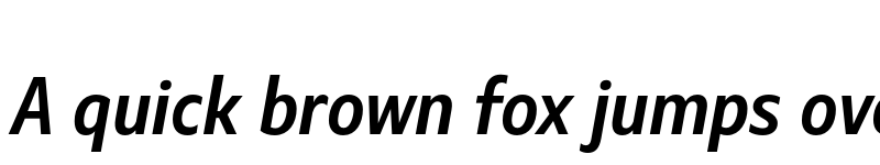 Preview of Marble Text SemiBold Italic font