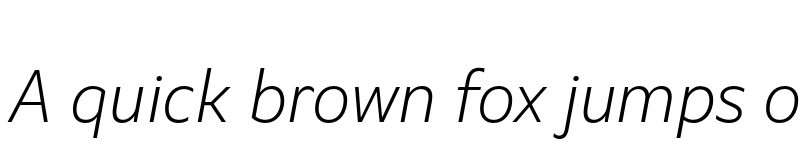 Preview of Marble Text Wide Light Italic font