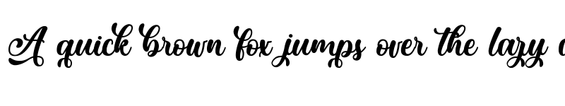 Preview of March Lovers - Personal Use Regular font