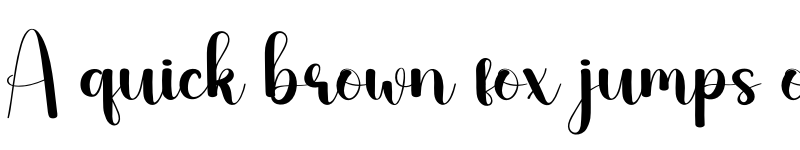 Preview of March Regular font