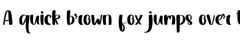 Preview of March Vibes Regular font