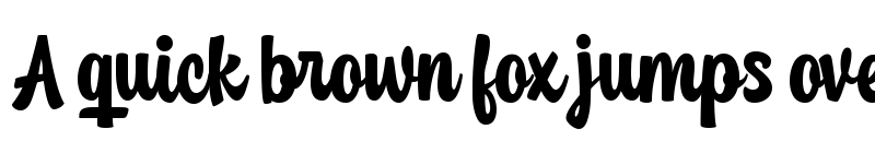 Preview of Marche Script PERSONAL USE Regular font