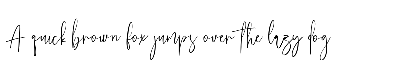 Preview of Marchita Regular font