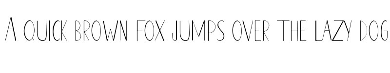 Preview of MARCONDENSED Regular font