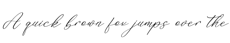 Preview of Marffiola Vonegliph Italic font