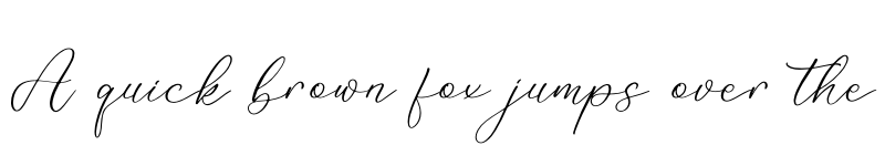 Preview of Marffiola Vonegliph Regular font