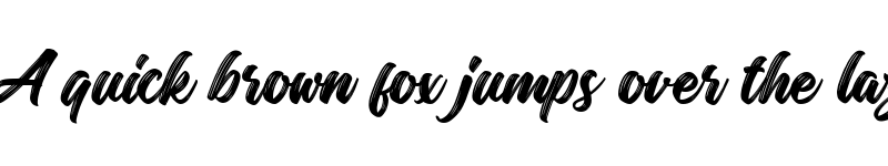 Preview of Margadeth Regular font