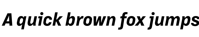 Preview of Margin MVB Bold Italic font