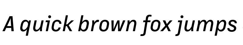 Preview of Margin MVB Medium Italic font