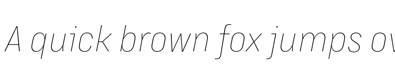 Preview of Margin MVB Thin Italic font