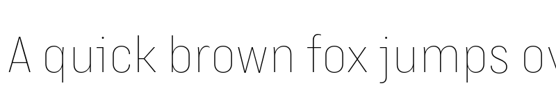 Preview of Margin MVB Thin font