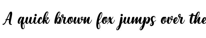 Preview of Maria Aishane Script Regular font