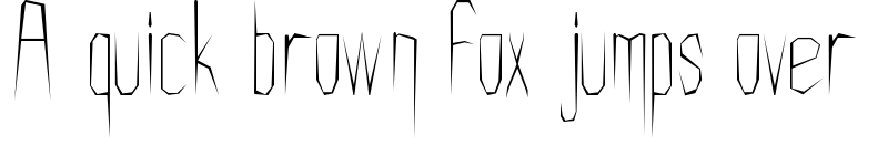 Preview of maria Regular font