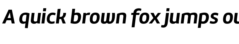 Preview of Marine Bold Italic font