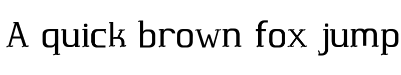 Preview of MARINHA Regular font