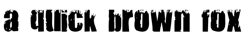 Preview of Mark Normal font