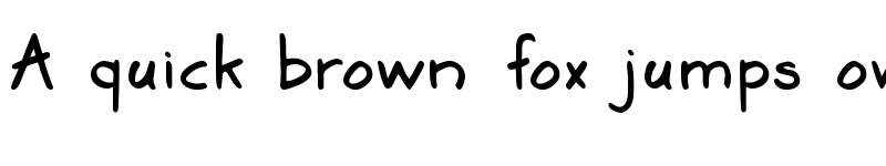 Preview of Marker SD Regular font