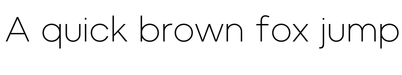 Preview of Markiza1.5 Thin font