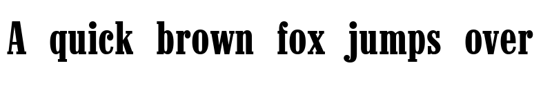 Preview of Marlboro Regular font