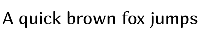 Preview of Marmelad Regular font