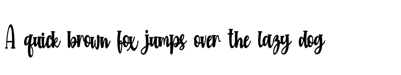 Preview of Marmitte Regular font