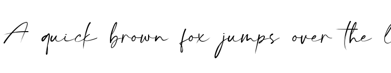 Preview of MarquisePauline Script font
